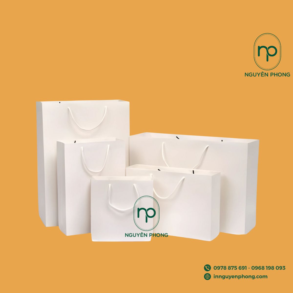 Túi giấy nhiều kích cỡ